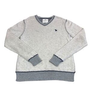 Farrell & Brown‎ Sweater Men’s Size Medium M Lambswool V-Neck Pullover
